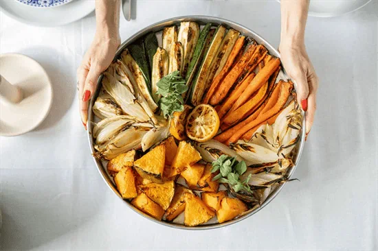 ירקות אביב צרובים